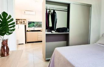 Studio Hortência 130m da praia novo! Com Ar cond - Foto 4