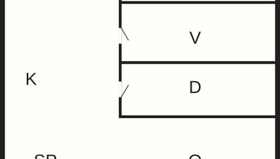 6 Person Holiday Home in Jerup - Foto 2, Plano