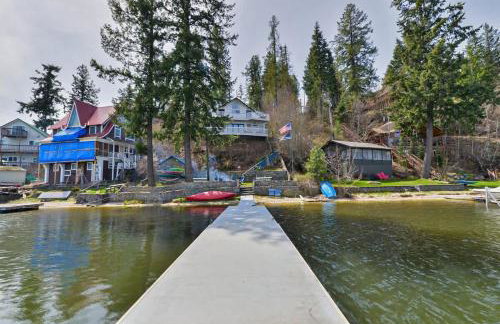 Huvila Haven Lake Front Home with Dock and Hot Tub - Foto 35