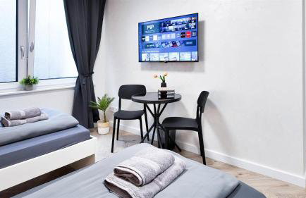 ALFA Stuttgart Mikro-Apartment 2 Betten Küche Bad l SmartTV WIFI l Porsche & Bosch l 2 Beds Kitchen Bath BS21A1 - Foto 7