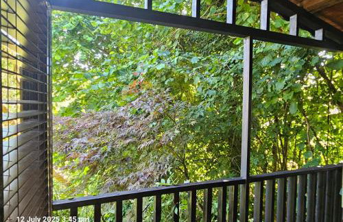 Treetops Lodge, private Cornish hideaway, parking, garden - Foto 69