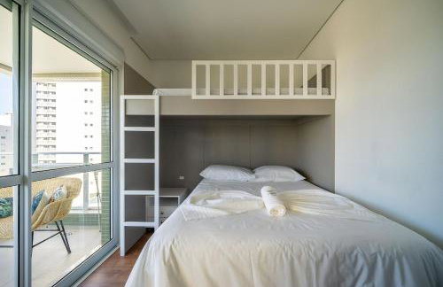 Apto charmoso c/ varanda a 150m da praia ABC0403 - Foto 21