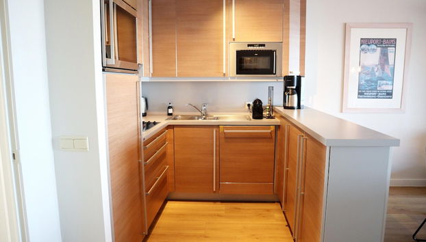 Attic Apartment in Nieuwpoort by the Beach - Foto 5, Cocina privada