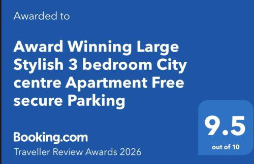 Spacious 3BR City Centre Apartment Free Parking - Photo 21