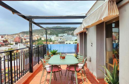 Amazing city views terrace Gràcia - Parc Güell - Foto 28