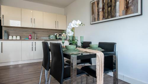 Birmingham Jewellery Quarter 1BR with Parking & WiFi - Foto 3