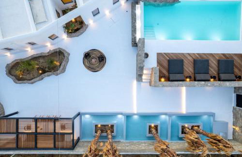 Mykonos Town Black Villa with Cave Heated Pool - Foto 6