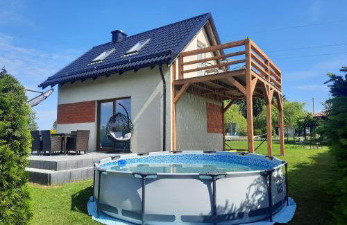 Przy jeziorze - domek na Kaszubach z balią - Photo 1