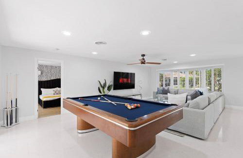 Luxury Kitchen Heated Pool Pool Table Bikes - Foto 46
