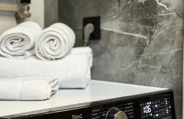 Green Baltic Portovo Family Apartment Near Old Town Balcony - Foto 12
