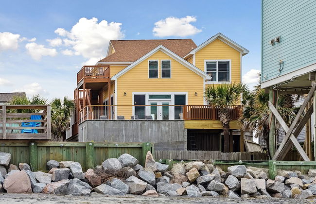 Oceanfront w Pool Panoramic Deck Views 5bdr Folly Ocean Breeze by Avantstay - Foto 64