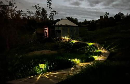 Glamping-Sky Dome Yurt-Tiny House-2 modern composting toilet - Foto 31