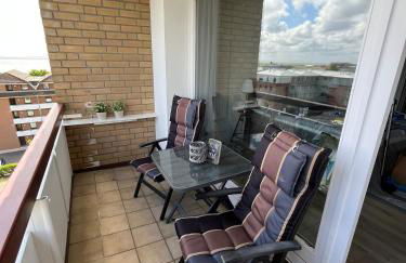 Fewo Schröder - Pier 5 - Strandkorb am Meer - seitlicher Meerblick - inklusiv Bettwäsche und Handtücher - Foto 6