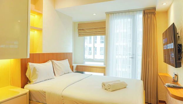 Comfortable Design Studio At Tokyo Riverside Pik 2 Apartment - Foto 3, Habitación