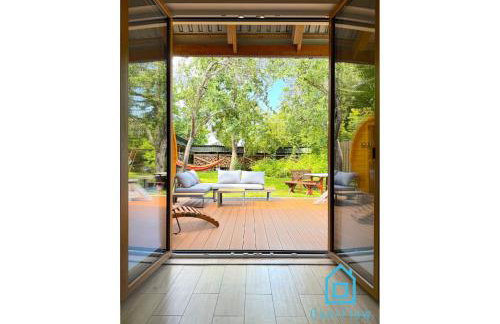 NaWypasie Apartment with Sauna Beautiful Garden SUP Board and Just 30 Minutes from Gdańsk and Gdynia - Foto 11