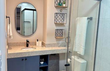 Studio Premium - Perto de Tudo - Vista Livre - Estacionamento privativo e Portaria 24h - Wi-Fi 600mbps - Foto 22