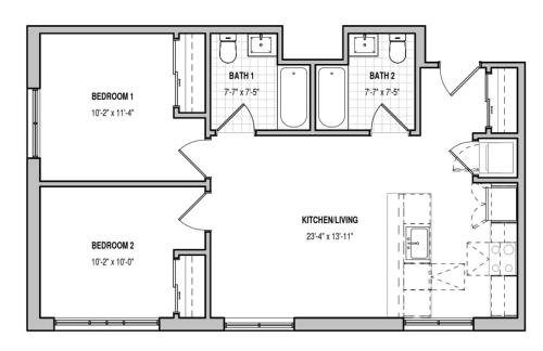 Edgewater Apt with Free Parking Gym Modern Living - Photo 37