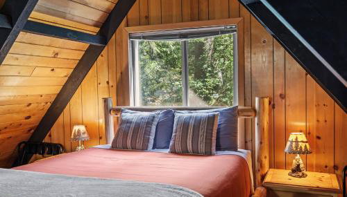 Retro A-Frame Cabin - Hot tub Firepit & Fireplace - Foto 3