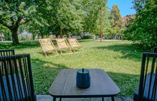 Familien- & Gruppenapartment für 8 mit direktem Parkzugang und Terasse - Foto 5