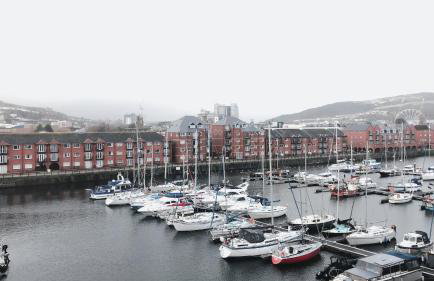 Beach on the doorstep Meridian Tower Marina Swansea - Foto 33