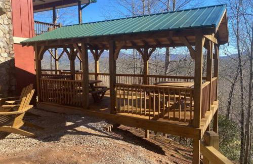 Red Rooster Family Cabin w/Hot Tub+Fire Pit+View - Foto 59