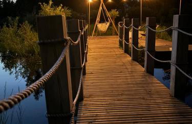 Idylla nad stawem- domek na Kaszubach - Photo 25