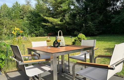 Ferienhaus Frankenwald 80qm unweit vom See in Lichtenberg - Sauna, Klima, Kamin, Garten - Bad Steben - Hof Saale - Foto 20