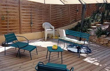 NICE- GAIRAUT - JARDIN PRIVE- GRAND F1 LUMINEUX-Piscine Collective - Foto 6