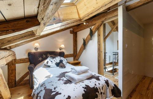 Ferme d Aristide - Chalet 160m2 Calme Sauna Vue Bus Train 250m - Photo 22