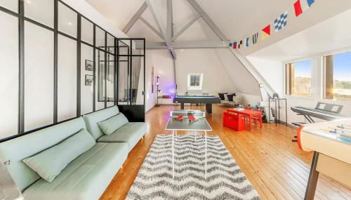 Albatros, grand duplex, 4 chambres, vue mer - Foto 4, Game Room