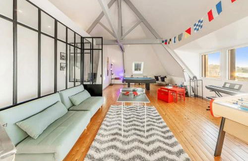 Albatros, grand duplex, 4 chambres, vue mer - Foto 4