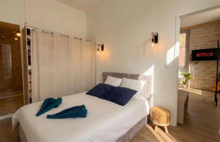 Le Bohème Mâconnais Gare - Calme - 4pers - Foto 9