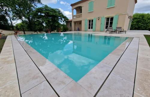 Villa de charme à Ribérac avec piscine privée - Foto 12