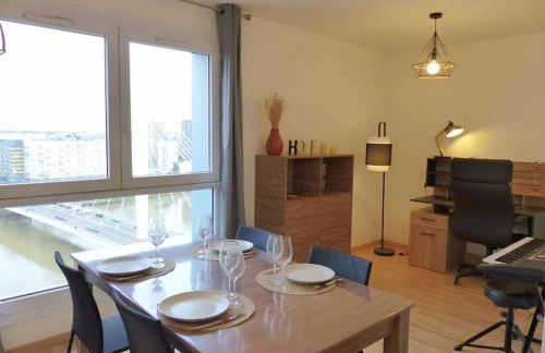 VULCAIN 4, 14ème, Ile de Nantes, vue exceptionnelle avec parking - Foto 7