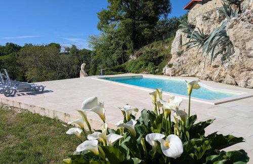 Maison de campagne 4 couchages avec piscine et lacs - Foto 17