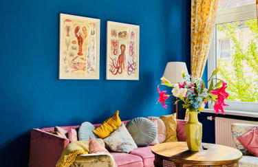 CLS Große City Altbau Wohnung für 4 Personen mit XXL Dusche, neues Bad, Dielen, Schlafsofa 160x200 mit 20cm Matratze, Smart TV & schnellem WLAN in Hildesheim Ost, Nespresso Maschine inklusive Kapseln, Nähe HAWK, Uni, Bosch, Ostbahnhof, A7 - Foto 28