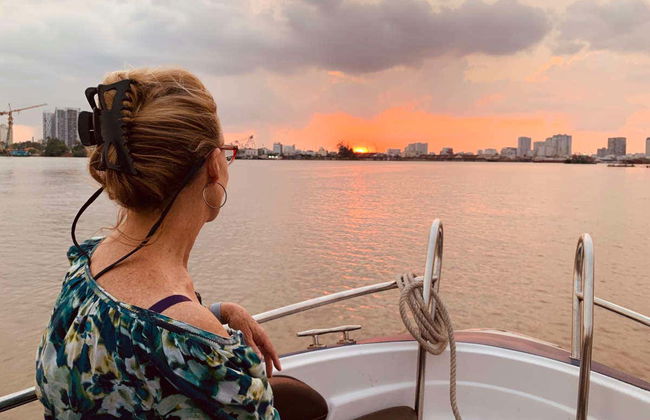 Crucero por el río Saigón al atardecer - Foto 4