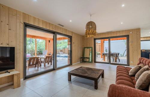 Villa 10 pers à Carreyre, piscine chauffée, clim - Foto 7