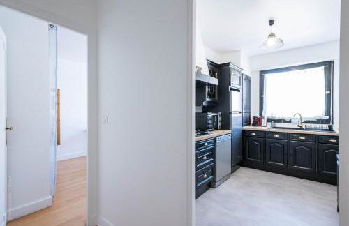 F2 moderne - 15 min Paris - Parking privé - Foto 9