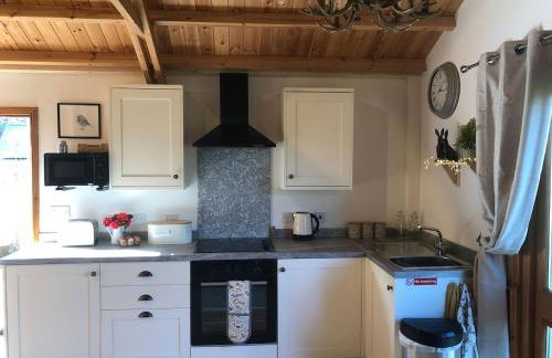 Cosy dog friendly lodge with an outdoor bath on the Isle of Wight - Foto 4
