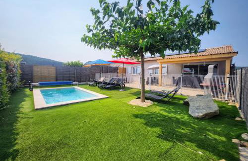 En Ardèche, maison de vacances l'Odyssée climatisée avec sa piscine privée et chauffée - Foto 7