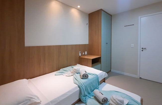 Beach Way Charmoso Pé na Areia 2 quartos 6 pessoas By DM Apartments - Foto 4