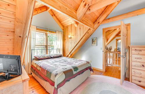 Lakefront Corinth Log Home Private Dock, Fire Pit - Foto 18