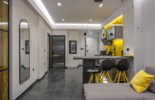 Studio 8 black & Yellow Urban Apartment City Center - Foto 6