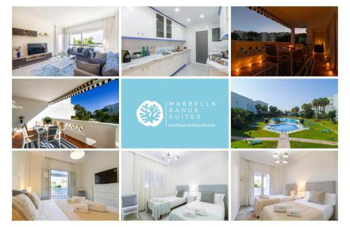 MARBELLA BANUS SUITES - Banús Playa Rocío - 3BR - 3BA - Direct Beach & Sea Access Complex - Outdoor Terrace w Garden Views - Pool - 3 Min Walk to Puerto Banús & Corte Ing Luxury Shopping - Ideal for Families - Foto 1