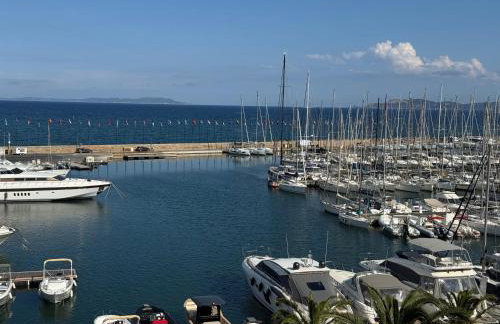 Port de Hyères Terrasse vue mer parking privé 2 SDB plage à pied - Foto 32