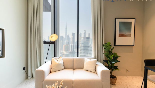 Convenient Studio w Burj Khalifa View - Foto 3, Habitación