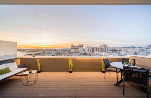 Downtown, 1br with a first row view over the sea - Foto 1