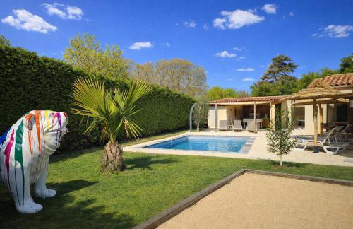 Villa piscine chauffée babyfoot pétanque ping-pong - Foto 35