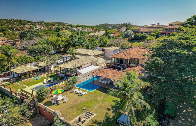 Casa com Cinco Quartos Pé na Areia - Foto 56